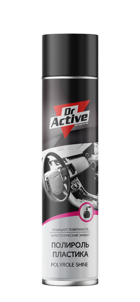 Dr. Active Полироль пластика салона, 400 мл. (парфюм)