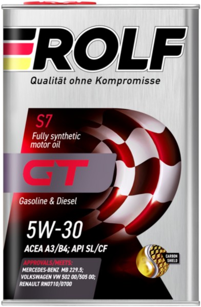 МОТОРНОЕ МАСЛО ROLF GT 5W-30