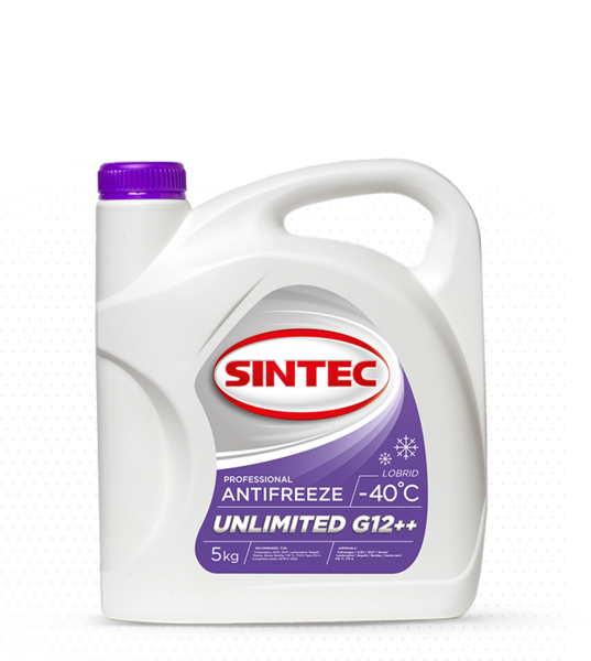 Sintec ANTIFREEZE UNLIMITED G12++ 